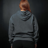 Rear view of the HWPO Hoodie on Preslie