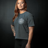 Preslie wearing the Women's HWPO Global Tee