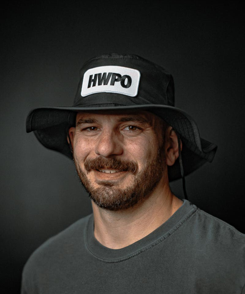 Mat Fraser wearing HWPO Boonie Hat in Black 