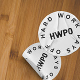HWPO Circle Sticker