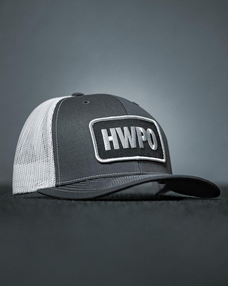 HWPO Trucker Hat in Grey