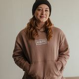 HWPO Women's Relaxed Hoodie Hazy Pink
