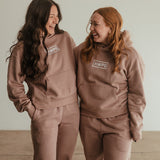 HWPO Women's Relaxed Hoodie Hazy Pink