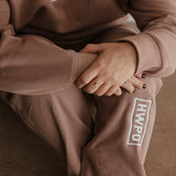 Women's Relaxed Track Pants Hazy Pink