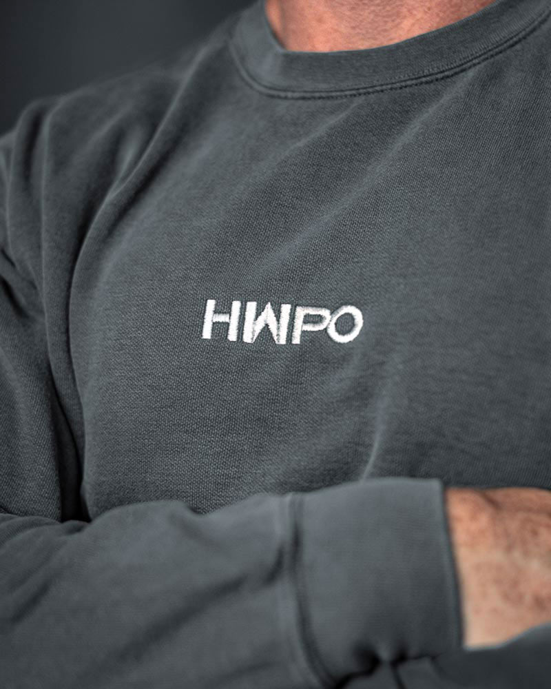 Detailed view of HWPO Crew Sweatshirt