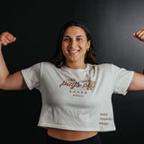 Legacy Tee Crop Bone