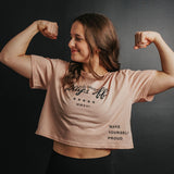 Legacy Tee Crop Pale Pink