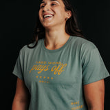 Legacy Tee Crop Sage